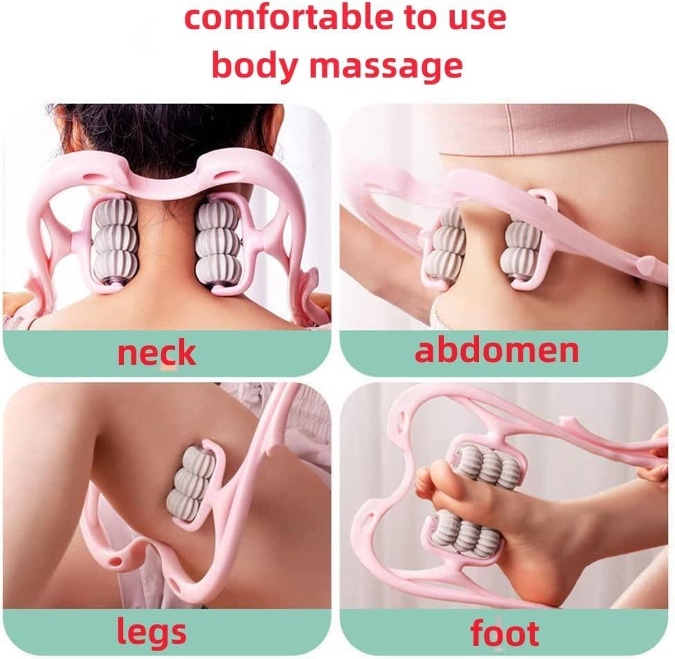 6 Wheel Pressure Point Cervical Neck Massager