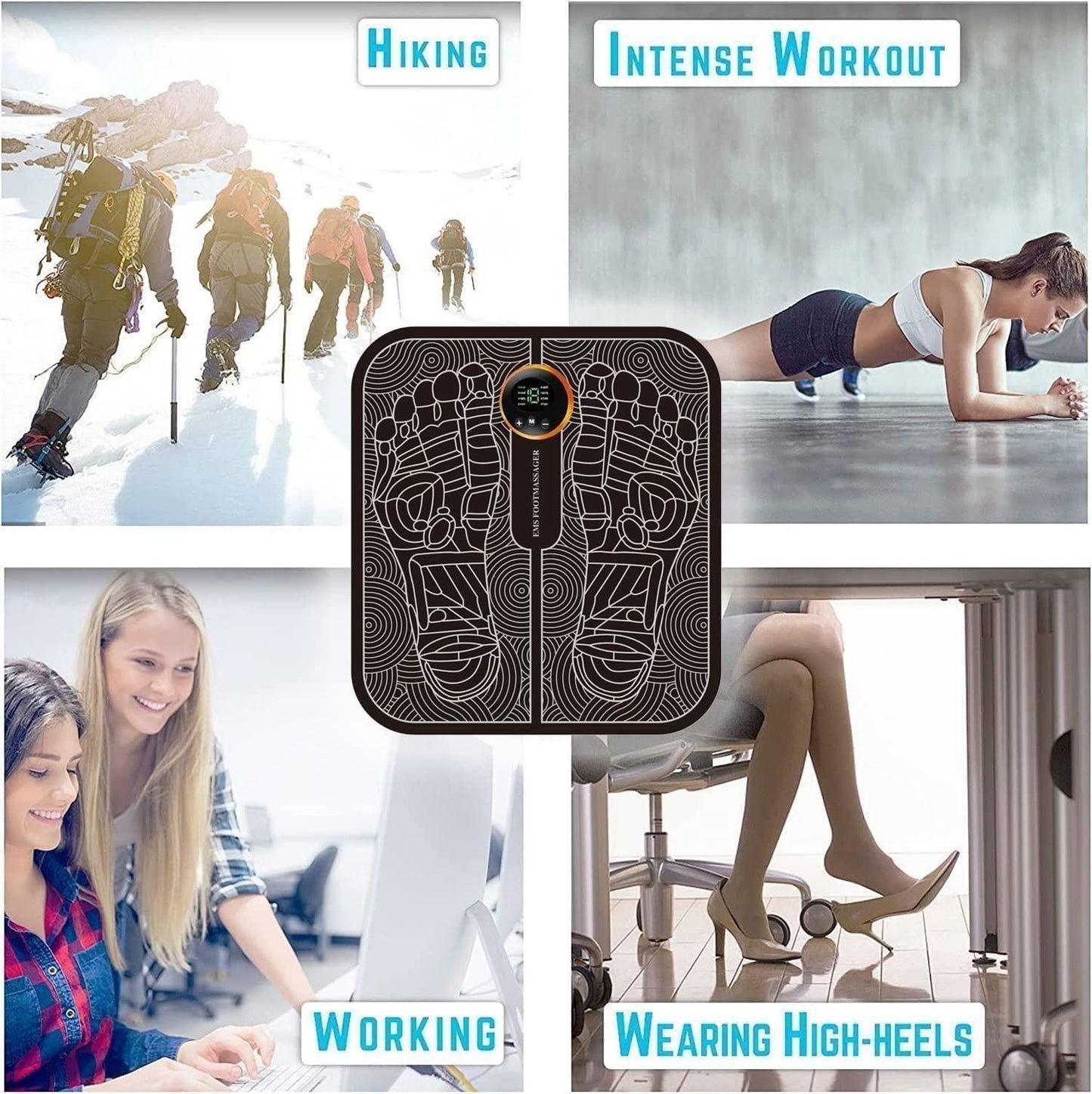 Foot Massage, Pain Reliever, Wireless & Electric